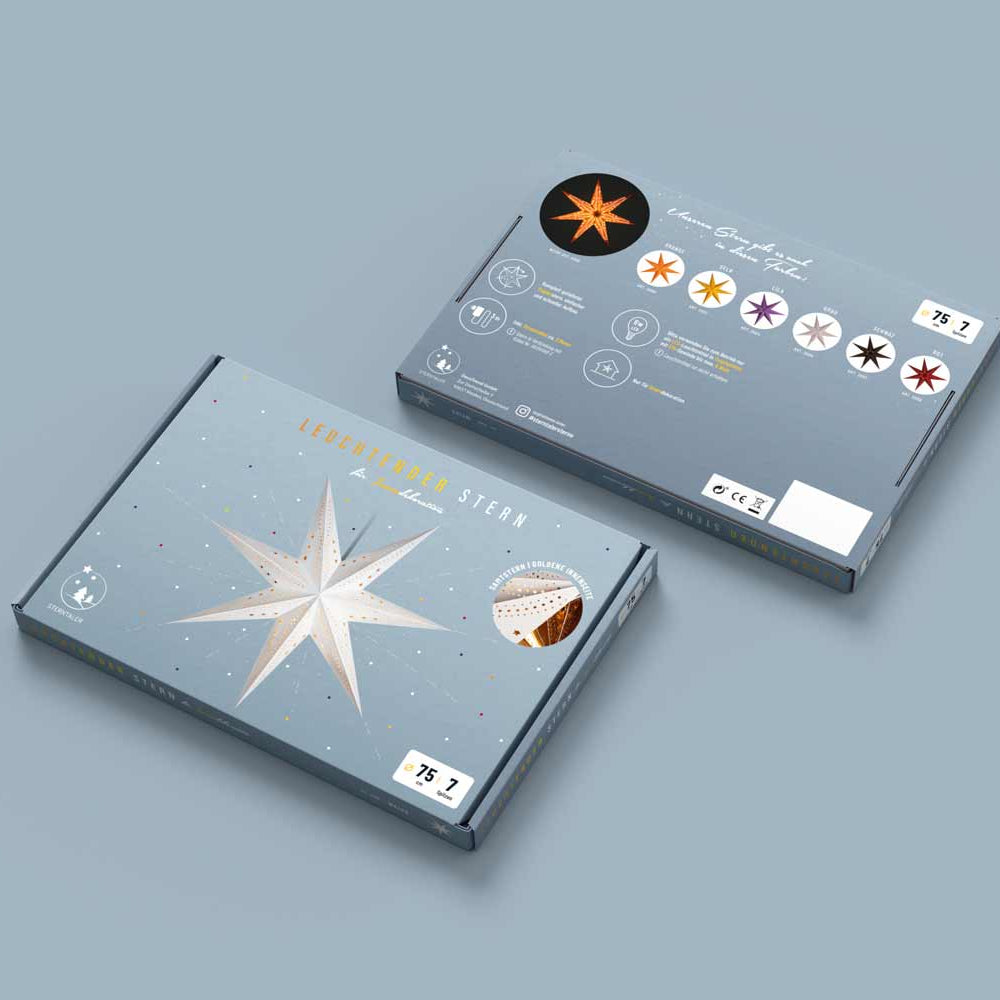 
                      
                         Sterntaler - Papierstern Samt gefunden auf Sternenmanufaktur.de
                      
                    