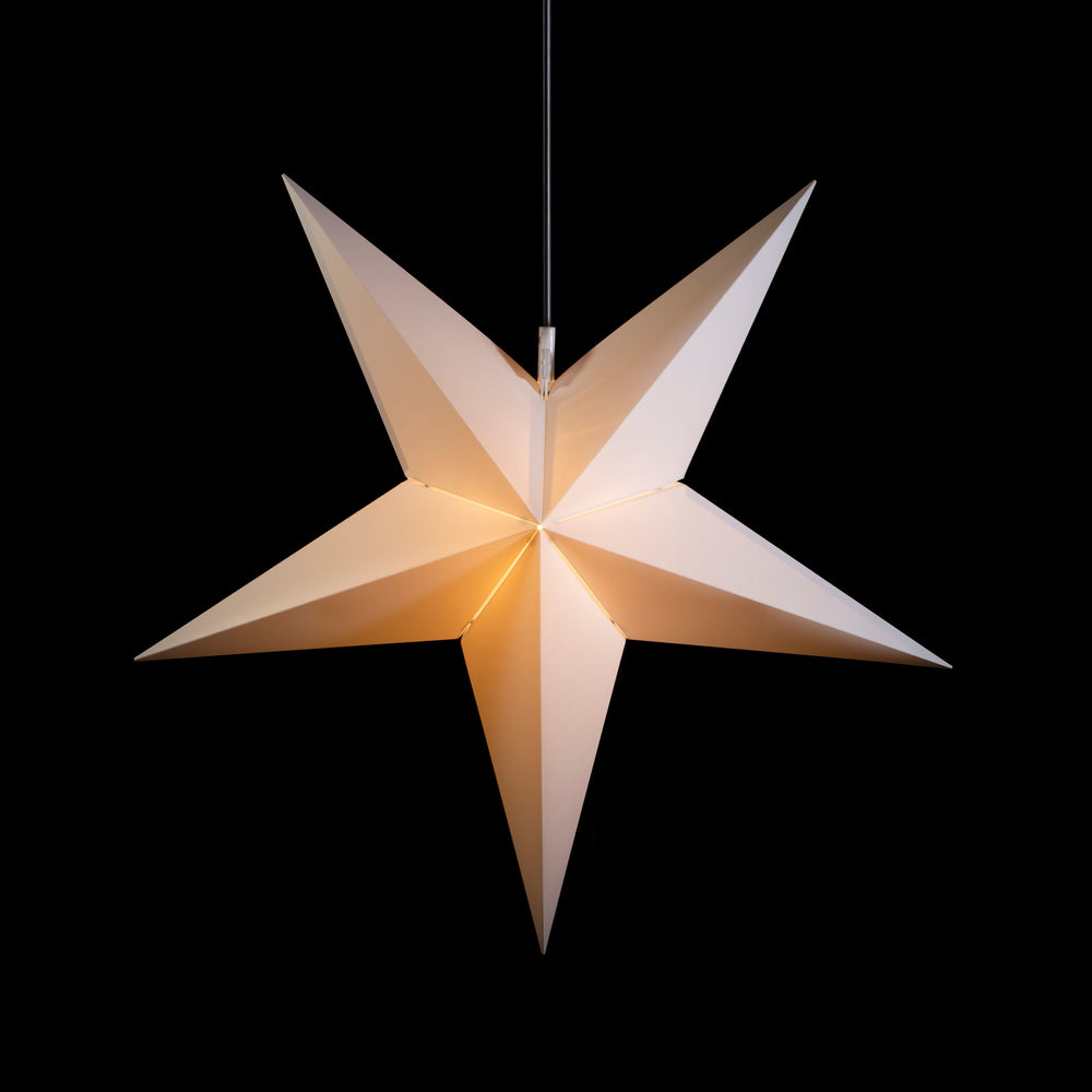  Sterntaler - Faltstern 5 Zacker Ø 60cm für Innen und Außen E14 Fassung gefunden auf Sternenmanufaktur.de