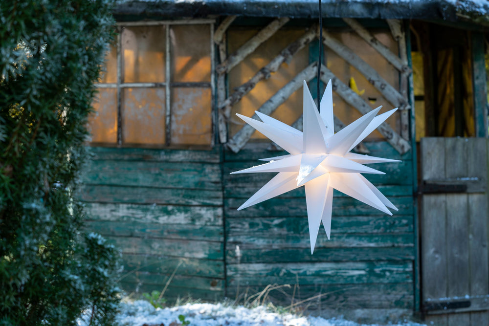  Sterntaler - Faltstern 18 Zacker Ø 40cm für Innen und Außen E14 Fassung gefunden auf Sternenmanufaktur.de